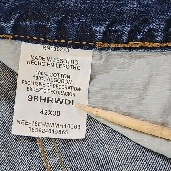 Wrangler Jeans Men's 42x30 Relaxed Boot-Cut 98HRWDI Straight Westerwear Normcore - Picture 15 of 16